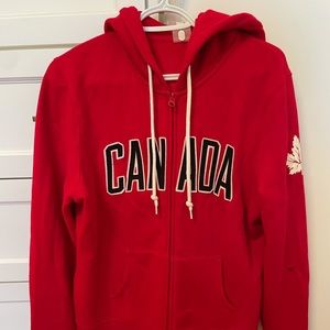 Canada zip up hoodie